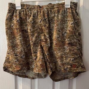 Duck Camp Scout Shorts Midland Camo size Large